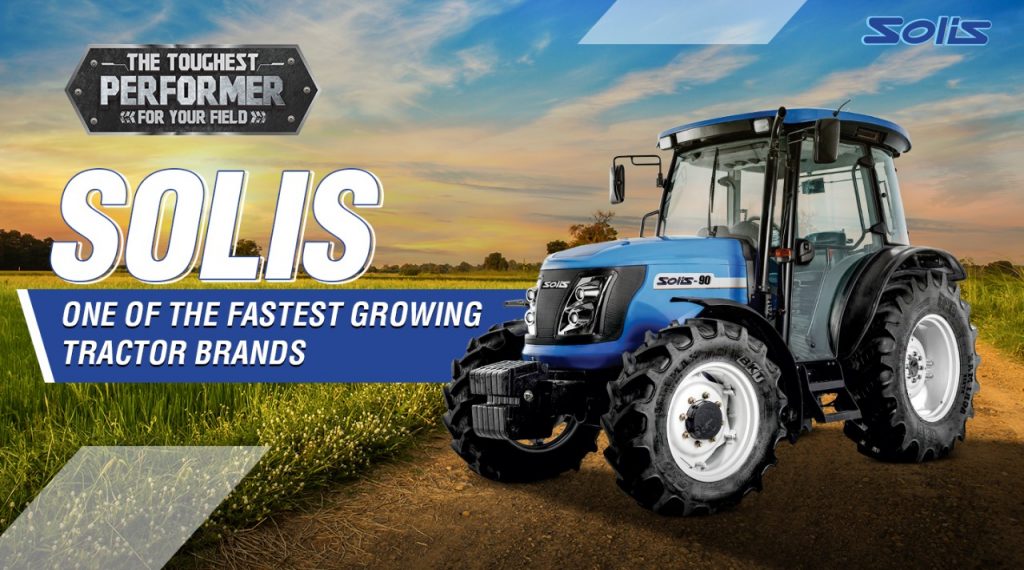 Solis – One of the Fastest Growing Tractor Brand