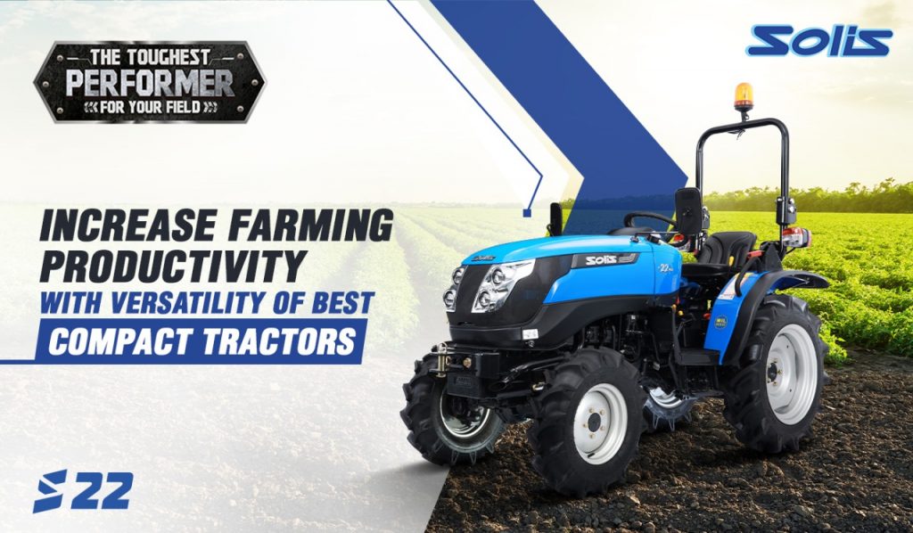 Increase Farming Productivity with Versatility of Best Compact Tractors