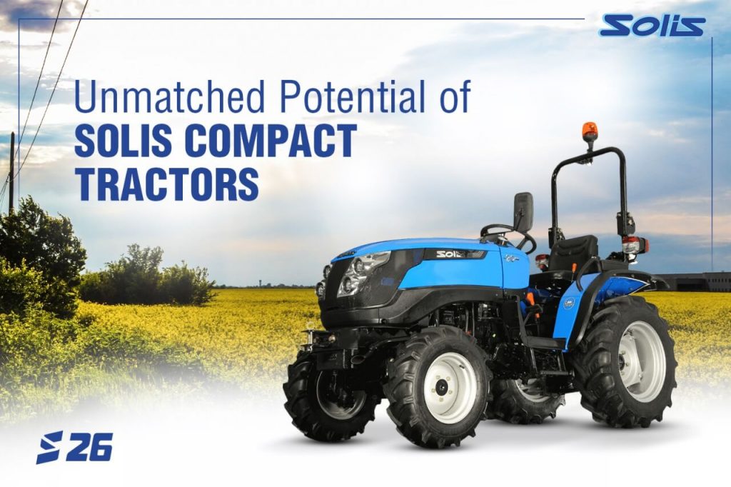 Stay Ahead With the Unmatched Potential of SOLIS Compact Tractors