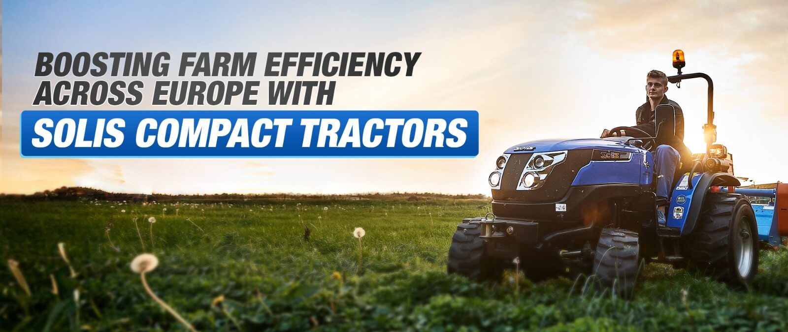 Boosting Farm Efficiency Across Europe with Solis Compact Tractors