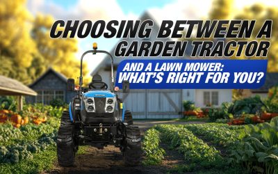 Choosing Between a Garden Tractor and a Lawn Mower: What’s Right for You?