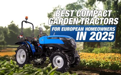 Best Compact Garden Tract ors for European Homeowners in 2025
