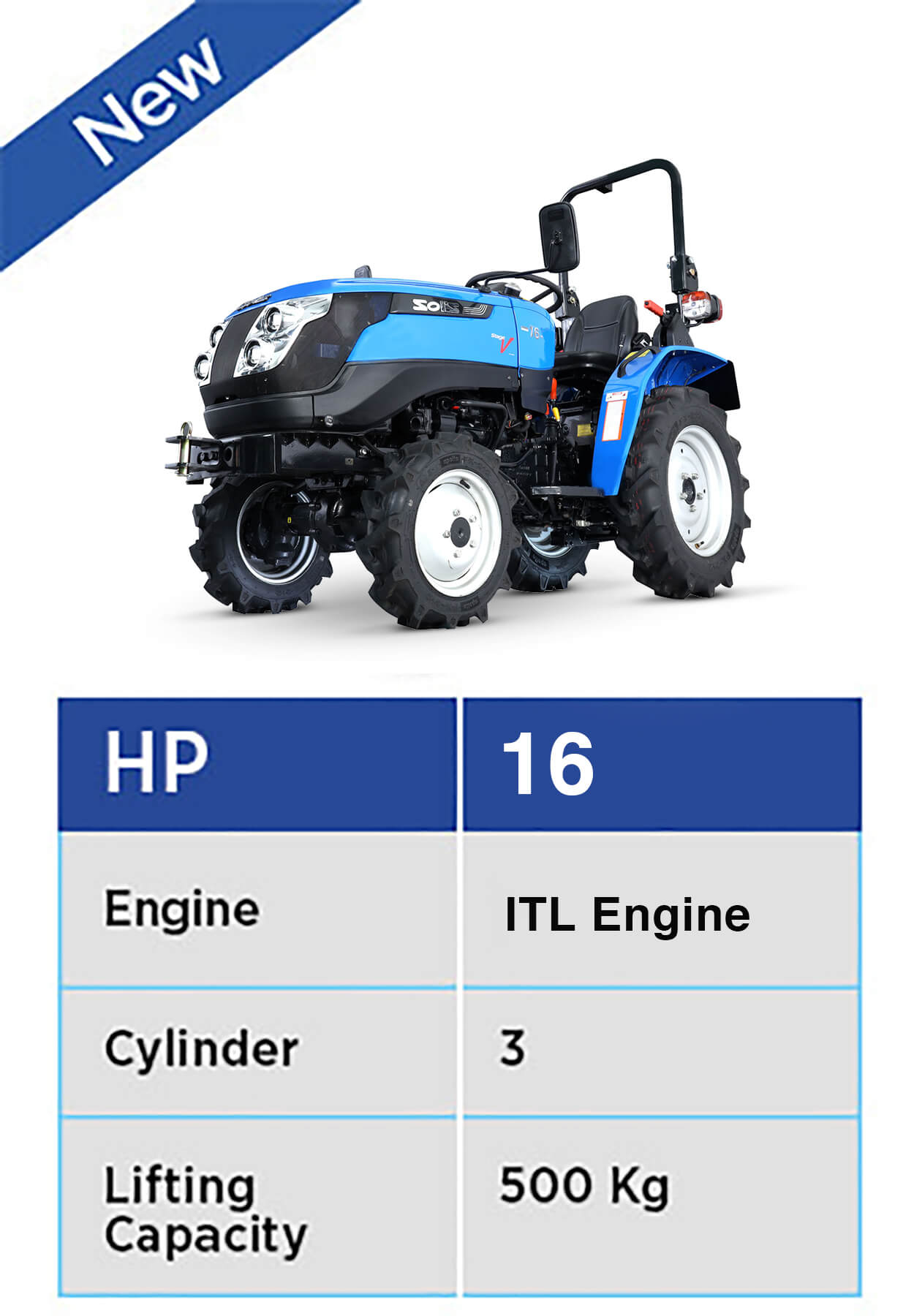 Get Solis S26 Compact Tractor for Higher Productivity