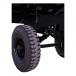 Heavy duty axle for robust field operations